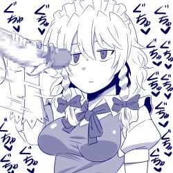 1girl amazon_(taitaitaira) bow braid breasts censored deadpan erection expressionless gloves hair_bow handjob hetero izayoi_sakuya jitome maid_headdress medium_breasts monochrome mosaic_censoring penis precum solo_focus testicles touhou translation_request twin_braids rating:Explicit score:9 user:danbooru 1girl amazon_(taitaitaira) bow braid breasts censored deadpan erection expressionless gloves hair_bow handjob hetero izayoi_sakuya jitome maid_headdress medium_breasts monochrome mosaic_censoring penis precum solo_focus testicles touhou translation_request twin_braids rating:Explicit score:9 user:danbooru