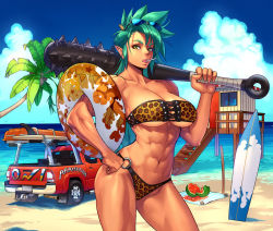 1girl abs animal_print bandeau beach bikini breasts candy cloud club day female food fruit glasses green_eyes green_hair ground_vehicle hand_on_hip innertube kanabou kanabō large_breasts leopard_print lollipop matching_hair/eyes monster_girl motor_vehicle muscle muscular_female navel ogami oni oni_horns original palm_tree pointy_ears short_hair sky solo sunglasses surfboard swimsuit sword tree truck watermelon weapon wooden_sword rating:Safe score:57 user:railbreaker 1girl abs animal_print bandeau beach bikini breasts candy cloud club day female food fruit glasses green_eyes green_hair ground_vehicle hand_on_hip innertube kanabou kanabō large_breasts leopard_print lollipop matching_hair/eyes monster_girl motor_vehicle muscle muscular_female navel ogami oni oni_horns original palm_tree pointy_ears short_hair sky solo sunglasses surfboard swimsuit sword tree truck watermelon weapon wooden_sword rating:Safe score:57 user:railbreaker