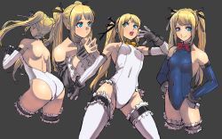 1girl ass back backless_outfit bare_shoulders blonde_hair blue_eyes blush breasts dead_or_alive detached_sleeves female from_behind gloves hair_ribbon hands_on_hip leotard long_hair marie_rose ojou-sama_pose open_mouth ribbon s_tanly shiny shiny_clothes shiny_skin smile solo thighhighs twintails rating:Questionable score:46 user:armorcrystal 1girl ass back backless_outfit bare_shoulders blonde_hair blue_eyes blush breasts dead_or_alive detached_sleeves female from_behind gloves hair_ribbon hands_on_hip leotard long_hair marie_rose ojou-sama_pose open_mouth ribbon s_tanly shiny shiny_clothes shiny_skin smile solo thighhighs twintails rating:Questionable score:46 user:armorcrystal