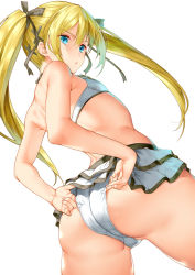 1girl adjusting_clothes adjusting_swimsuit ass bangs bikini black_ribbon blonde_hair blue_eyes cowboy_shot dead_or_alive dutch_angle eyebrows eyebrows_visible_through_hair flat_chest frilled_bikini frills from_behind from_below hair_ribbon long_hair looking_at_viewer looking_back marie_rose ribbon saburou_(hgmg) simple_background small_breasts solo standing swimsuit thighs twintails white_background white_bikini rating:Safe score:98 user:danbooru 1girl adjusting_clothes adjusting_swimsuit ass bangs bikini black_ribbon blonde_hair blue_eyes cowboy_shot dead_or_alive dutch_angle eyebrows eyebrows_visible_through_hair flat_chest frilled_bikini frills from_behind from_below hair_ribbon long_hair looking_at_viewer looking_back marie_rose ribbon saburou_(hgmg) simple_background small_breasts solo standing swimsuit thighs twintails white_background white_bikini rating:Safe score:98 user:danbooru