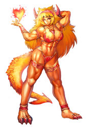 abs biceps breasts claws dragon_girl dragon_tail fire horns jewelry lips long_hair monster_girl muscle orange_skin pendant red_eyes tail toned yilx rating:Safe score:28 user:R-998 abs biceps breasts claws dragon_girl dragon_tail fire horns jewelry lips long_hair monster_girl muscle orange_skin pendant red_eyes tail toned yilx rating:Safe score:28 user:R-998