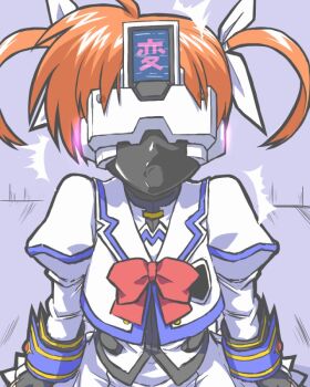  1girl lyrical_nanoha orange_hair tagme to-gnaniwa translated 