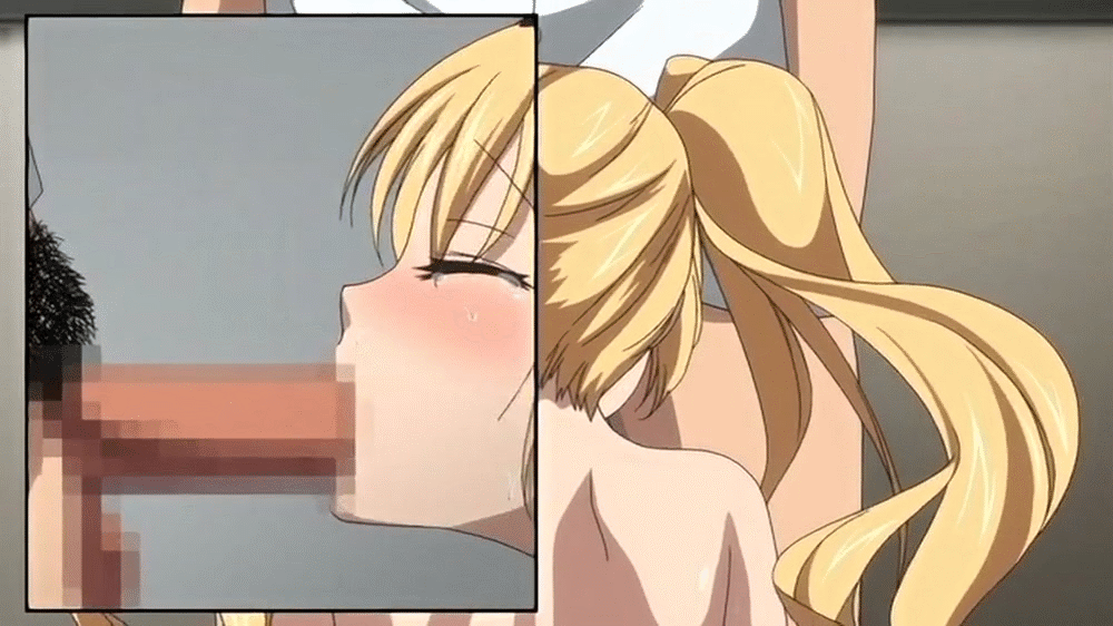 Sex Anime Deep Throat Gif porn images girl animated animated gif blonde hai...