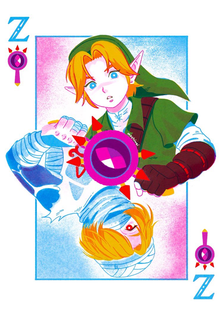 mochiwei, link, sheik, nintendo, the legend of zelda, the legend of