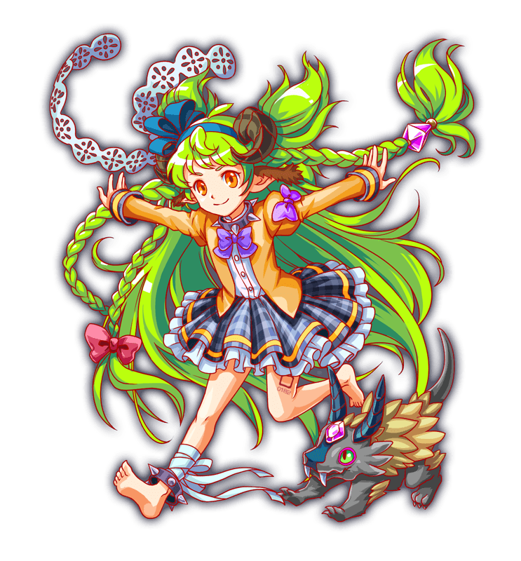 crash fever, artist request, game cg, official art, thirdparty source