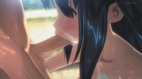 1boy 1girl 3d Animated Animated Gif Bare Shoulders Blue Hair Blush