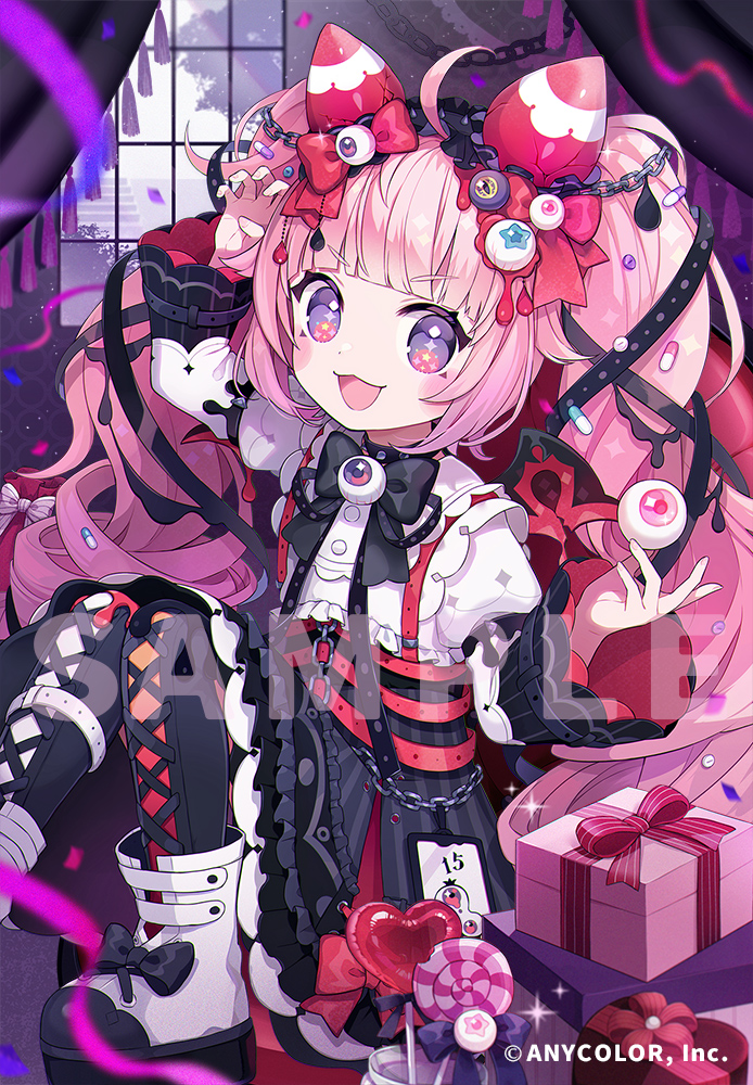 chon (chon33v), ushimi ichigo, nijisanji, official art, 1girl, d