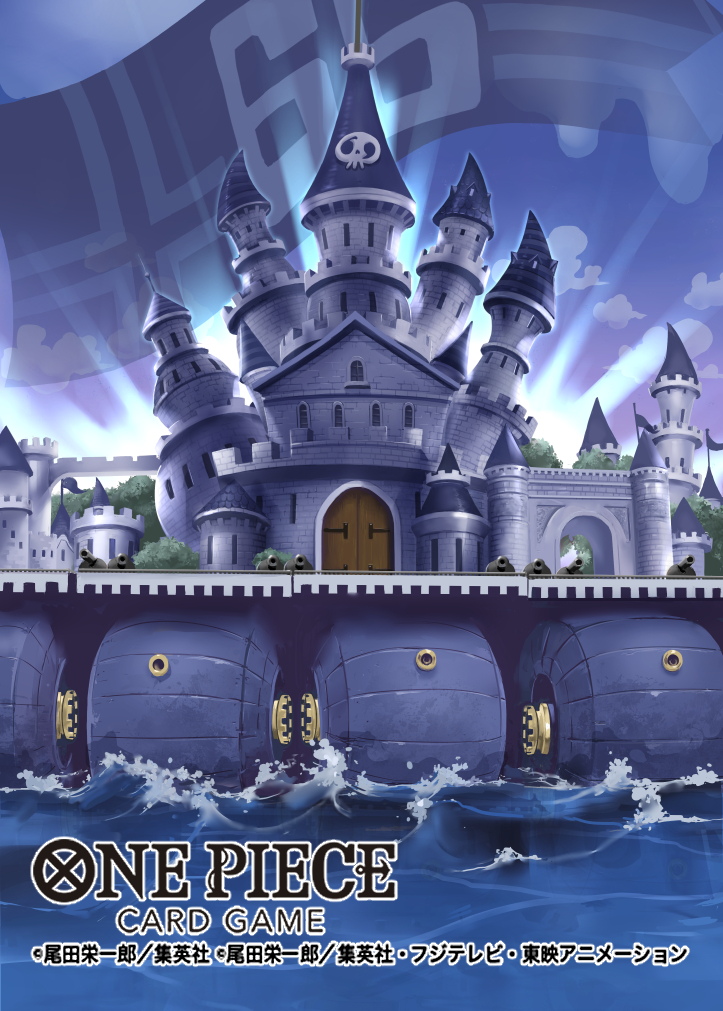 nansui kinoko, one piece, one piece card game, official art, building