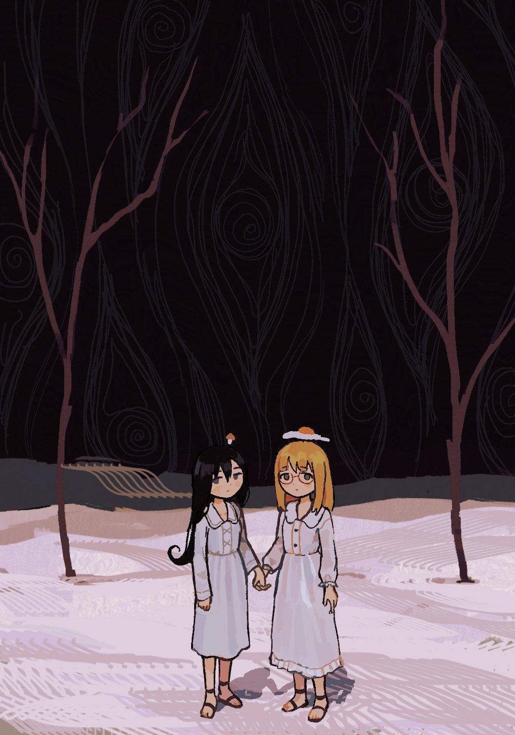 io (onisarashi), tsukishima shijima, yamashita majime, shimeji