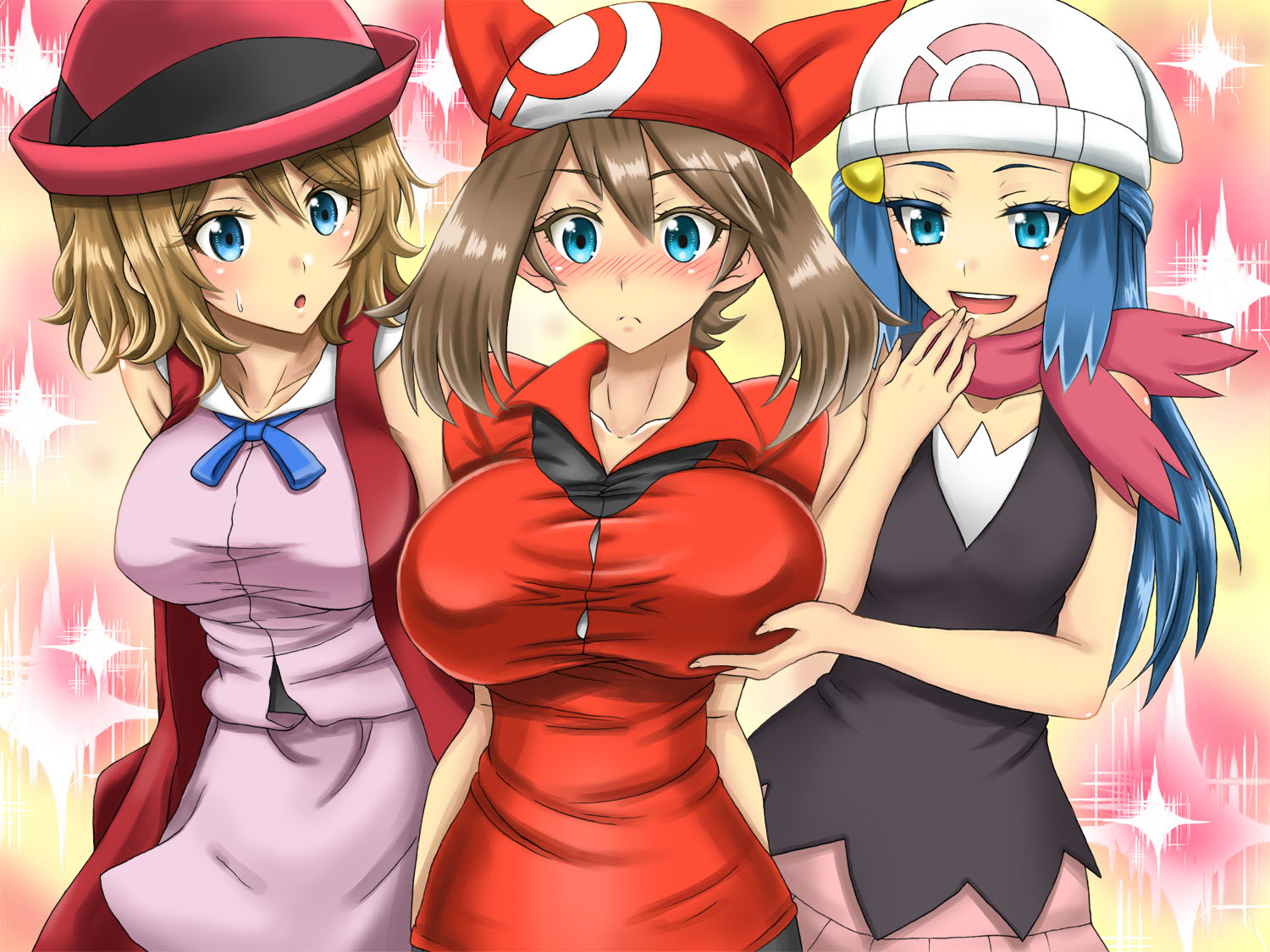 S S Girls Bandanna Bare Shoulders Beanie Black Dress Blue Eyes Blush Breast Envy Breast Grab Breasts Brown Hair Buttons Collarbone Cowboy Shot Dress S S Girls Bandanna Bare Shoulders Beanie Black Dress Blue Eyes Blush Breast Envy Breast Grab Breasts Brown Hair Buttons Collarbone Cowboy Shot Dress