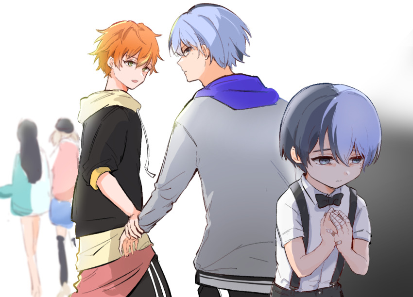 aoyagi touya, azusawa kohane, shinonome akito, shiraishi an, project