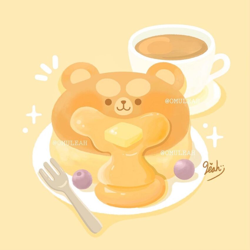 original, commentary, english commentary, animalthemed food, bear