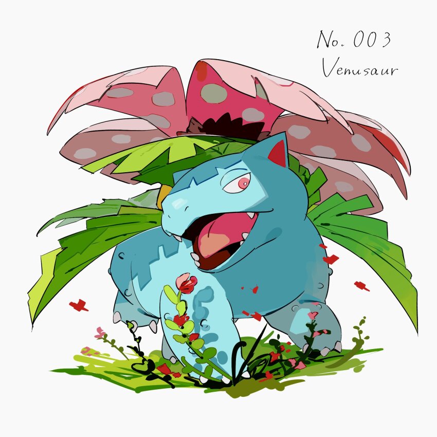 venusaur, creatures game freak, nintendo, pokemon, artist