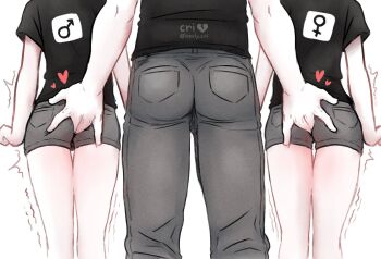 brother_and_sister bullying clothed_sex fingering giant highres humiliation short_shorts shorts siblings rating:Explicit score:55 user:RussianFemboy