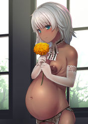 1girl areola_slip areolae bangs big_belly blunt_bangs blush breasts chihiro_(chrnt) closed_mouth collarbone dark_areolae dark_nipples dark_skin day elbow_gloves eyebrows_visible_through_hair flower frills garter_belt gloves highres holding holding_flower indoors looking_away looking_down medium_hair navel neck_garter nipples nude original pregnant sagging_breasts silver_hair small_breasts smile solo stomach tareme two-handed upper_body white_gloves window yellow_flower rating:Questionable score:15 user:danbooru 1girl areola_slip areolae bangs big_belly blunt_bangs blush breasts chihiro_(chrnt) closed_mouth collarbone dark_areolae dark_nipples dark_skin day elbow_gloves eyebrows_visible_through_hair flower frills garter_belt gloves highres holding holding_flower indoors looking_away looking_down medium_hair navel neck_garter nipples nude original pregnant sagging_breasts silver_hair small_breasts smile solo stomach tareme two-handed upper_body white_gloves window yellow_flower rating:Questionable score:15 user:danbooru