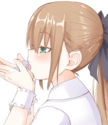 >_< 1girl blush character_request copyright_request giantess highres niwaka_potato ponytail profile simple_background vore white_background rating:Questionable score:7 user:Dweenie >_< 1girl blush character_request copyright_request giantess highres niwaka_potato ponytail profile simple_background vore white_background rating:Questionable score:7 user:Dweenie