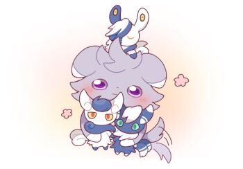  :| animal_focus aqua_sclera blush cat character_doll closed_mouth colored_sclera commentary_request doll espurr full_body gen_6_pokemon green_eyes grey_fur kurumi_dangoo looking_at_viewer mega_meowstic meowstic meowstic_(female) meowstic_(male) nintendo no_humans pokemon pokemon_(creature) purple_eyes purple_sclera red_eyes simple_background solo standing tail tail_wagging white_background yellow_sclera 