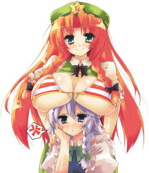 >:| 2girls :t :| akikaze_tsumuji annoyed bangs beret blue_eyes blush bow bowtie bra braid breast_envy breast_rest breasts breasts_on_head female frills hat hong_meiling huge_breasts izayoi_sakuya large_breasts lingerie long_hair multiple_girls pout puffy_sleeves red_hair shiny shiny_skin shirt shirt_lift short_hair silver_hair simple_background sleeveless sleeveless_shirt smile striped striped_bra sweat the_embodiment_of_scarlet_devil touhou twin_braids underboob underwear v-shaped_eyebrows white_background rating:Safe score:31 user:danbooru >:| 2girls :t :| akikaze_tsumuji annoyed bangs beret blue_eyes blush bow bowtie bra braid breast_envy breast_rest breasts breasts_on_head female frills hat hong_meiling huge_breasts izayoi_sakuya large_breasts lingerie long_hair multiple_girls pout puffy_sleeves red_hair shiny shiny_skin shirt shirt_lift short_hair silver_hair simple_background sleeveless sleeveless_shirt smile striped striped_bra sweat the_embodiment_of_scarlet_devil touhou twin_braids underboob underwear v-shaped_eyebrows white_background rating:Safe score:31 user:danbooru