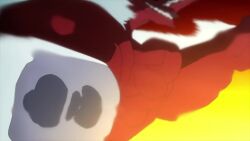  animated battle boku_no_hero_academia boku_no_hero_academia:_you're_next city dark_might destruction explosion kicking midoriya_izuku sound statue tagme video 