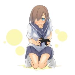 1girl azukilib blue_eyes blue_neckwear blue_sailor_collar blue_skirt blush breasts collarbone controller embarrassed eyebrows_visible_through_hair female full_body hair_over_one_eye hands_up holding kneehighs kneeling knees_together_feet_apart medium_breasts neckerchief open_mouth original peed_self pleated_skirt puddle sailor_collar school_uniform serafuku shirt short_sleeves simple_background skirt solo tears two-tone_background wet wet_clothes white_background white_legwear white_shirt rating:Questionable score:7 user:AngryZapdos 1girl azukilib blue_eyes blue_neckwear blue_sailor_collar blue_skirt blush breasts collarbone controller embarrassed eyebrows_visible_through_hair female full_body hair_over_one_eye hands_up holding kneehighs kneeling knees_together_feet_apart medium_breasts neckerchief open_mouth original peed_self pleated_skirt puddle sailor_collar school_uniform serafuku shirt short_sleeves simple_background skirt solo tears two-tone_background wet wet_clothes white_background white_legwear white_shirt rating:Questionable score:7 user:AngryZapdos