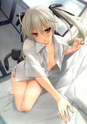 1girl :p absurdres ahoge barefoot breasts dutch_angle fingernails grey_eyes grey_hair grey_panties hair_between_eyes hair_ribbon hashimoto_takashi highres huge_filesize kasugano_sora light_smile long_fingernails long_hair long_legs looking_at_viewer lying no_bra no_pants on_side open_clothes open_shirt panties ribbon shirt side-tie_panties small_breasts solo stuffed_animal stuffed_bunny stuffed_toy thigh_gap tongue tongue_out tsurime twintails underwear yosuga_no_sora rating:Questionable score:49 user:spiderfan 1girl :p absurdres ahoge barefoot breasts dutch_angle fingernails grey_eyes grey_hair grey_panties hair_between_eyes hair_ribbon hashimoto_takashi highres huge_filesize kasugano_sora light_smile long_fingernails long_hair long_legs looking_at_viewer lying no_bra no_pants on_side open_clothes open_shirt panties ribbon shirt side-tie_panties small_breasts solo stuffed_animal stuffed_bunny stuffed_toy thigh_gap tongue tongue_out tsurime twintails underwear yosuga_no_sora rating:Questionable score:49 user:spiderfan