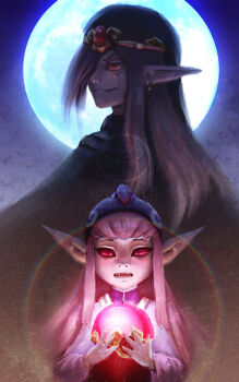  anime_coloring demon highres lavleyart long_hair magic minish monster nintendo non-web_source the_legend_of_zelda the_legend_of_zelda:_the_minish_cap vaati villain_pose 