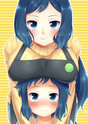 10s 1boy 1girl bad_id blue_eyes blue_hair blush breast_rest breasts breasts_on_head gundam gundam_build_fighters hetero hug hug_from_behind iori_rinko iori_sei large_breasts long_hair looking_at_viewer milf mother_and_son ribbed_sweater shiho_(acoram) short_hair smile striped striped_background sweater yellow_background rating:Safe score:30 user:danbooru 10s 1boy 1girl bad_id blue_eyes blue_hair blush breast_rest breasts breasts_on_head gundam gundam_build_fighters hetero hug hug_from_behind iori_rinko iori_sei large_breasts long_hair looking_at_viewer milf mother_and_son ribbed_sweater shiho_(acoram) short_hair smile striped striped_background sweater yellow_background rating:Safe score:30 user:danbooru