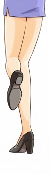  ai-generated bare_legs business_suit cosplay formal_clothes high_heels highres jenny_(pokemon) jenny_(pokemon)_(cosplay) legs long_legs lower_body may_(pokemon) miniskirt nintendo non-web_source pencil_skirt pokemon skirt spread_legs suit 