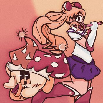  artist_request beam_kirby bishoujo_senshi_sailor_moon choker colored_skin crescent crescent_choker crescent_earrings crisis_moon_compact earrings heart heart_choker highres inner_senshi jewelry kirby kirby's_dream_land_3 kirby_(series) love_love_stick magical_girl moon_stick_(sailor_moon) nintendo non-web_source pink_skin red_choker sailor_moon sailor_senshi sailor_senshi_uniform solid_oval_eyes star_(symbol) star_rod tagme tsukino_usagi 