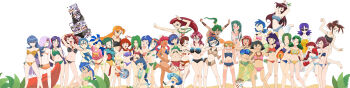  1boy 6+girls animal_ears annie_proctor ash_ketchum atsumi_(pokemon) aya_(pokemon) ball beach beachball bikini black_hair blue_eyes blue_hair blush boxing_gloves breasts brown_eyes brown_hair cassidy_(pokemon) cat_ears cleavage collar collarbone crossdressing dark_skin elite_four emily_(pokemon) erika_(pokemon) everyone fuuko_laramie giselle_(pokemon) glasses gloves grass green_eyes green_hair groin gym_leader happy hat highres hokuto_(pokemon) ibanen jeanette_fisher jenny_(pokemon) jessebelle_(pokemon) jessie_(pokemon) joy_(pokemon) katsuko_(pokemon) kay_(pokemon) kiyomi_(pokemon) large_breasts leaf legs long_hair long_image lorelei_(pokemon) manami_(pokemon) masami_(pokemon) melanie_(pokemon) melli_(pokemon) midriff misa_(pokemon) missingno. misty_(pokemon) multiple_girls murasame_lindow_(pokemon) nana_(pokemon) navel nintendo nurse one-piece_swimsuit orange_hair panties pantyshot professor_ivy pink_hair pokemon pokemon_(anime) purple_eyes purple_hair red_hair reiko_(pokemon) reporter_(pokemon) ruriko_(pokemon) sabrina_(pokemon) sarong short_hair skirt smile stella_(pokemon) suzie_(pokemon) swimsuit tan tanline team_rocket thighhighs trap underwear upskirt white_panties wide_image wind wind_lift  rating:Sensitive score:84 user:kemono69