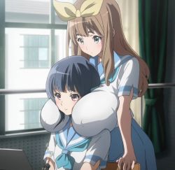 10s 2girls alternate_breast_size aqua_eyes arm_support between_breasts black_hair breast_rest breasts brown_hair erect_nipples hair_ribbon head_between_breasts hibike!_euphonium highres huge_breasts instrument long_hair multiple_girls oboe pout purple_eyes ribbon school_uniform sitting small_breasts standing tagme window yoroizuka_mizore yoshikawa_yuuko rating:Questionable score:38 user:nothingtherethere 10s 2girls alternate_breast_size aqua_eyes arm_support between_breasts black_hair breast_rest breasts brown_hair erect_nipples hair_ribbon head_between_breasts hibike!_euphonium highres huge_breasts instrument long_hair multiple_girls oboe pout purple_eyes ribbon school_uniform sitting small_breasts standing tagme window yoroizuka_mizore yoshikawa_yuuko rating:Questionable score:38 user:nothingtherethere