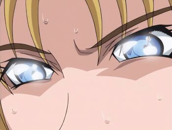  00s 1futa 2001 animated animated_gif anime_screenshot bible_black bible_black_night_of_the_walpulgiss blonde_hair blue_eyes futanari implied_futanari implied_sex jewelry kitami_reika nurse school_nurse short_hair sweat tagme witch 