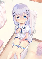 1girl between_legs blue_eyes blue_hair blue_panties blush crying crying_with_eyes_open dress dress_lift embarrassed gochuumon_wa_usagi_desu_ka? hand_between_legs highres kafuu_chino knees_together_feet_apart legs loli long_hair matching_hair/eyes panties panty_pull school_uniform sitting solo tears toilet toilet_paper toilet_use toketou towel underwear white_dress rating:Questionable score:27 user:danbooru 1girl between_legs blue_eyes blue_hair blue_panties blush crying crying_with_eyes_open dress dress_lift embarrassed gochuumon_wa_usagi_desu_ka? hand_between_legs highres kafuu_chino knees_together_feet_apart legs loli long_hair matching_hair/eyes panties panty_pull school_uniform sitting solo tears toilet toilet_paper toilet_use toketou towel underwear white_dress rating:Questionable score:27 user:danbooru
