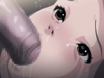 1boy 1girl age_difference animated animated_gif blush censored fellatio futotta_otoko_ga_shoujo_ni_hanashi_kakeru_jian_hassei hetero irrumatio loli nighthawk_(circle) oral penis tears rating:Explicit score:471 user:Loli_juicer