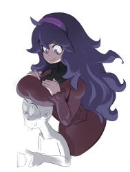 1boy 1girl breast_rest breasts breasts_on_head creatures_(company) game_freak hairband hex_maniac_(pokemon) highres large_breasts long_hair nintendo pokemon pokemon_(game) pokemon_xy polyle purple_eyes purple_hair smile rating:Safe score:10 user:twilight_jester 1boy 1girl breast_rest breasts breasts_on_head creatures_(company) game_freak hairband hex_maniac_(pokemon) highres large_breasts long_hair nintendo pokemon pokemon_(game) pokemon_xy polyle purple_eyes purple_hair smile rating:Safe score:10 user:twilight_jester