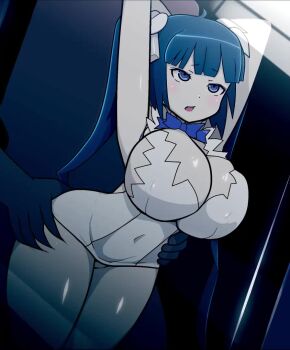  1boy 1girl against_glass against_window animated armpits arms_behind_head breasts cleavage clenched_teeth covered_navel cum cum_in_pussy doggystyle dungeon_ni_deai_wo_motomeru_no_wa_machigatteiru_darou_ka ejaculation heavy_breathing hestia_(danmachi) large_breasts long_hair moaning orgasm sex sex_from_behind sweat tagme taraba_(fmed3338) teeth thick_thighs thighs twintails vaginal video 