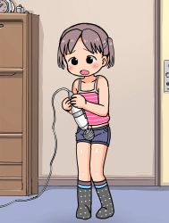 1girl animated animated_gif bare_arms bare_shoulders black_eyes black_hair collarbone denim denim_shorts female hitachi_magic_wand holding indoors loli masturbation midriff navel open_mouth original polka_dot polka_dot_legwear sex_toy shirt shorts sleeveless sleeveless_shirt solo standing striped striped_shirt twintails umekko vibrator rating:Explicit score:29 user:Domestic_Importer 1girl animated animated_gif bare_arms bare_shoulders black_eyes black_hair collarbone denim denim_shorts female hitachi_magic_wand holding indoors loli masturbation midriff navel open_mouth original polka_dot polka_dot_legwear sex_toy shirt shorts sleeveless sleeveless_shirt solo standing striped striped_shirt twintails umekko vibrator rating:Explicit score:29 user:Domestic_Importer