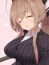 10s 1girl amagi_brilliant_park antenna_hair bow breasts brown_hair business_suit eyes_closed formal hair_bow kaisen_chuui large_breasts long_hair long_sleeves open_mouth ponytail sento_isuzu sleeping solo suit rating:Safe score:7 user:danbooru 10s 1girl amagi_brilliant_park antenna_hair bow breasts brown_hair business_suit eyes_closed formal hair_bow kaisen_chuui large_breasts long_hair long_sleeves open_mouth ponytail sento_isuzu sleeping solo suit rating:Safe score:7 user:danbooru