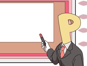  1boy black_jacket collared_shirt commentary_request holding holding_marker idolmaster jacket male_focus marker necktie nu_(na_ndaisuki) p-head_producer producer_(idolmaster) red_necktie shirt solo suit_jacket template upper_body white_shirt 