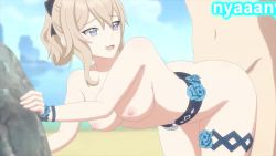  1boy 1girl :3 animated anus ass blonde_hair breasts censored cum cum_in_pussy doggystyle ejaculation from_behind genshin_impact hetero jean_(genshin_impact) jean_(sea_breeze_dandelion)_(genshin_impact) medium_breasts moaning nipples outdoors penis ponytail pussy sex sex_from_behind sound tagme third-party_source vaginal video watermark  rating:Explicit score:498 user:NotTheNax