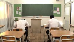1boy 1girl animated anus ass black_pantyhose breasts censored chair chalkboard classroom cum cum_in_mouth cum_on_body desk facial fellatio female_teacher japanese_(nationality) jav long_hair nipples oral pantyhose photo_(medium) real_life sex sound stealth_sex tagme teacher_and_student torn_clothes torn_pantyhose vaginal video rating:Explicit score:126 user:wakethelight