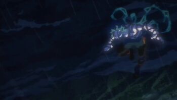  2boys absurdres animated audible_music bare_shoulders black_hair black_pants black_shoes black_whip_(boku_no_hero_academia) bleeding bleeding_from_mouth blood blood_on_face blood_on_mouth boku_no_hero_academia bones_(company) closed_mouth cloud cloudy_sky collarbone english_text fighting flesh flying fortissimo freckles green_eyes green_hair green_pants hair_ornament hero_outfit_(mha) highres huge_filesize long_hair looking_at_viewer male_focus midoriya_izuku mouth_hold multiple_boys musical_note musical_note_hair_ornament nude open_mouth pants rain red_eyes regeneration scar scar_on_face scar_on_mouth scared screen shigaraki_tomura shimura_kotarou shimura_tenko shirtless_male shoes short_hair sky sound subtitled superhero_costume tagme tears teeth teeth_hold tongue video wavy_hair white_hair 