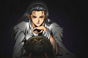  black_hair jacket kagura_chizuru mirror priestess snk the_king_of_fighters the_king_of_fighters_'96 white_headgear white_jacket  rating:General score:0 user:Toraji99