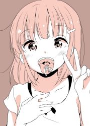 1boy 1girl child clothed_female_nude_male collarbone detexted eyebrows_visible_through_hair fuyuno_mikan giantess highres looking_at_viewer miniboy monochrome nude open_mouth original third-party_edit tongue tongue_out upper_body uvula v vore rating:Safe score:25 user:rowlandt 1boy 1girl child clothed_female_nude_male collarbone detexted eyebrows_visible_through_hair fuyuno_mikan giantess highres looking_at_viewer miniboy monochrome nude open_mouth original third-party_edit tongue tongue_out upper_body uvula v vore rating:Safe score:25 user:rowlandt