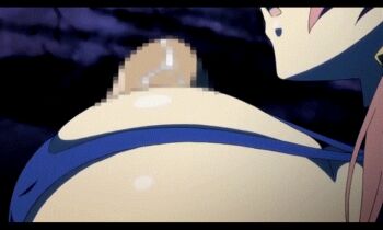  10s 1boy 1girl :o animated animated_gif blush breasts censored cum cum_on_body cum_on_breasts cum_on_upper_body demon_girl ejaculation femdom hair_ornament hetero horns huge_breasts kyonyuu_fantasy long_hair open_mouth paizuri penis pink_hair red_hair shamsiel_shahar yellow_eyes  rating:Explicit score:101 user:Miss_Kitty