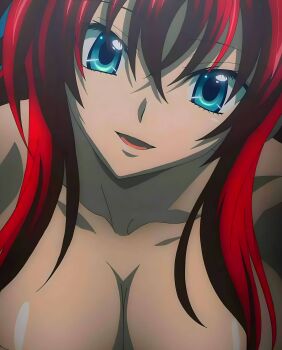  absurdres blue_eyes breasts high_school_dxd highres large_breasts looking_at_viewer nude red_hair rias_gremory  rating:Explicit score:10 user:ita_gds