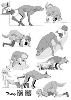 6+girls all_fours animal_penis ass-to-ass_penetration bar_censor barbara_(genshin_impact) bestiality big_belly blue_archive blush breasts censored clothes_pull cum cum_in_pussy detached_sleeves diamond_hairband dog dog_penis doggystyle drill_hair earrings fate/grand_order fate_(series) genshin_impact glasses greyscale halo hat hayasaka_ai heavy_breathing hetero hibiki_(kancolle) highres hololive hololive_english jewelry kaguya-sama_wa_kokurasetai_~tensai-tachi_no_renai_zunousen~ kantai_collection knotted_penis knotting large_breasts loli long_hair long_sleeves mechanical_halo miyamoto_musashi_(fate) monochrome monogatari_(series) multiple_girls ninomae_ina'nis noa_(blue_archive) nude oshino_shinobu pantyhose pantyhose_pull penis pointy_ears ponytail pregnancy_halo pregnant rin_(blue_archive) sailor_hat school_uniform serafuku sex sex_from_behind side_ponytail steam sweat swept_bangs tentacle_hair tentacles thighhighs top-down_bottom-up tsurugi_(the_horizon) twin_drills twintails very_long_hair virtual_youtuber rating:Explicit score:698 user:danbooru