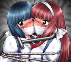 2girls bdsm blue_hair blush bondage bound bound_together breast_press breasts brown_eyes chains cloth_gag female gag gagged improvised_gag lock long_hair medium_breasts multiple_girls necktie original over_the_mouth_gag red_hair rope shingyouji_tatsuya short_hair sweat symmetrical_docking tied_together uniform rating:Questionable score:46 user:inky 2girls bdsm blue_hair blush bondage bound bound_together breast_press breasts brown_eyes chains cloth_gag female gag gagged improvised_gag lock long_hair medium_breasts multiple_girls necktie original over_the_mouth_gag red_hair rope shingyouji_tatsuya short_hair sweat symmetrical_docking tied_together uniform rating:Questionable score:46 user:inky