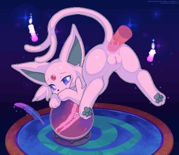  1girl anal animal_focus animal_sexualization animated animated_gif anus candle clitoris colored_sclera cross-section crystal_ball cum cum_in_ass cum_inflation cum_overflow ejaculation espeon floating floating_object forehead_jewel forked_tail from_behind gen_2_pokemon hetero inflation internal_cumshot kemocamotli looking_at_viewer looking_back looping_animation mating_(animal) nintendo no_humans one_eye_closed pawpads pink_fur pixel_art pokemon pokemon_(creature) pokemon_focus purple_eyes purple_sclera pussy quill sex sex_from_behind solo_focus stomach_bulge tail tail_raised top-down_bottom-up  rating:Explicit score:210 user:Anonymous