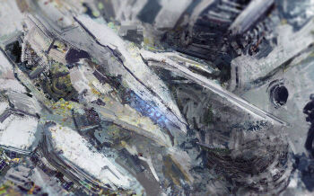  armored_core armored_core:_for_answer artificial_eye assault_visor blue_eyes blue_visor blush evilvit machinery mecha mecha_focus no_humans robot science_fiction white_glint 